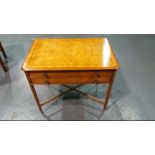 Arthur Brett Early 19th Century Style Burr Maple Side Table
