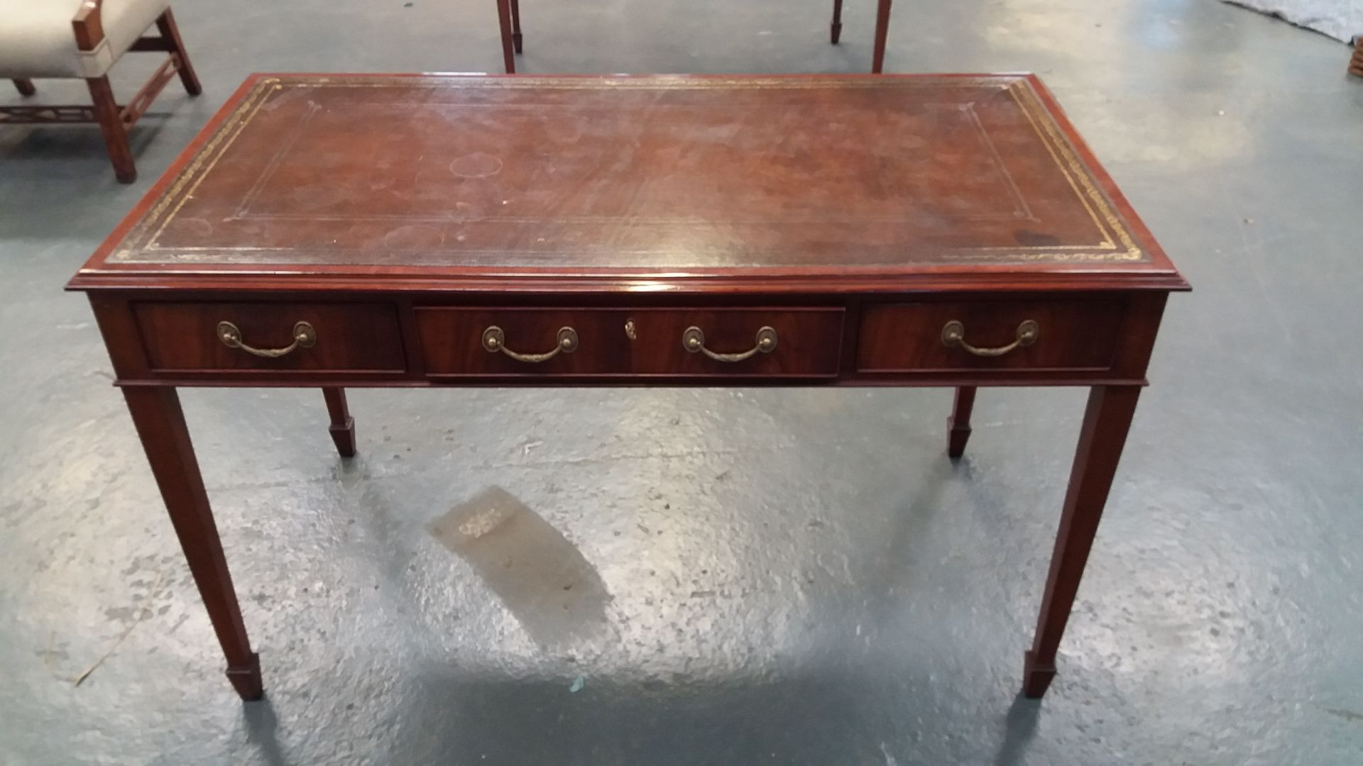 Arthur Brett Mahogany Writing Table