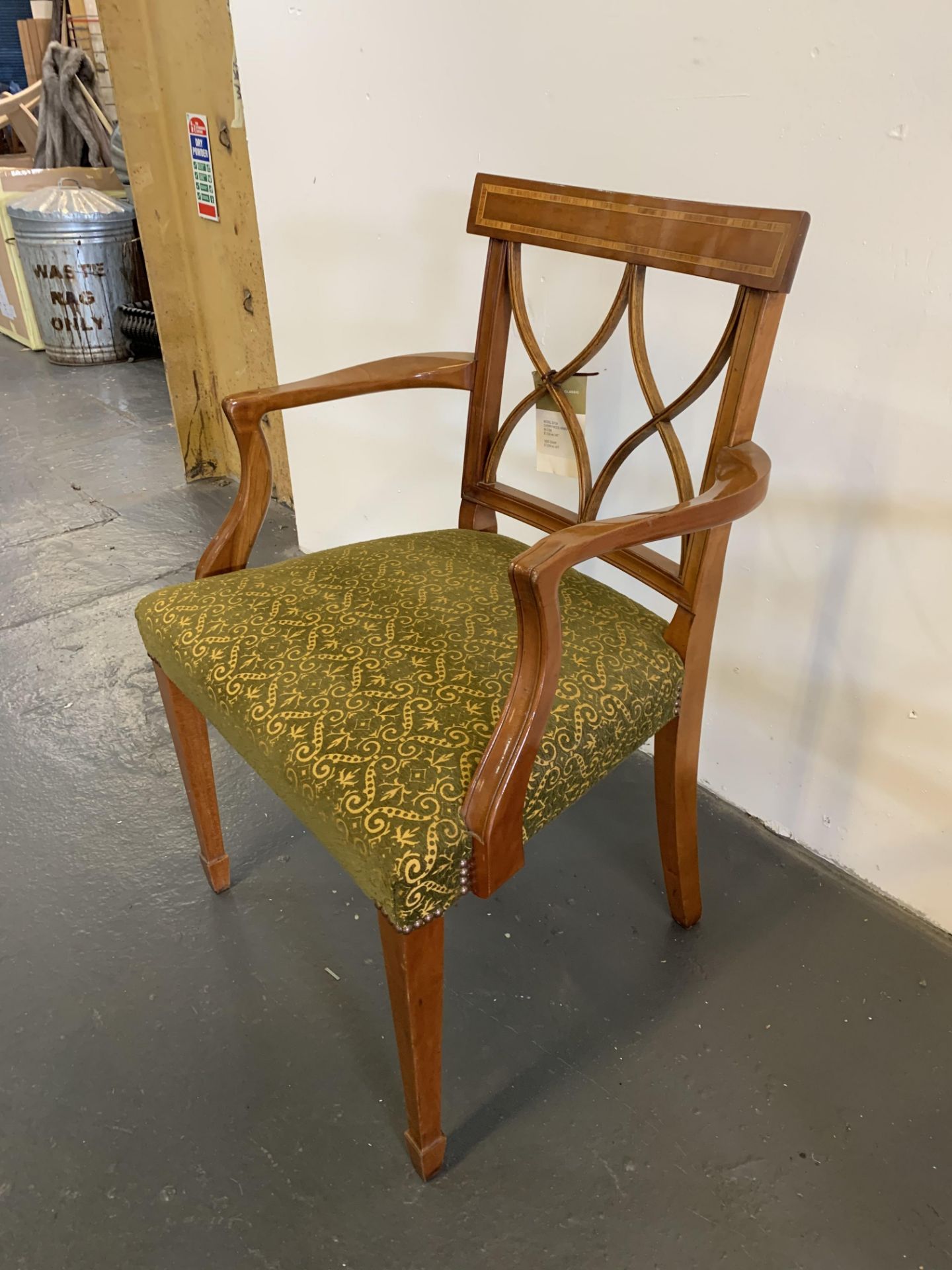 Arthur Brett Fruitwood Arm Chair