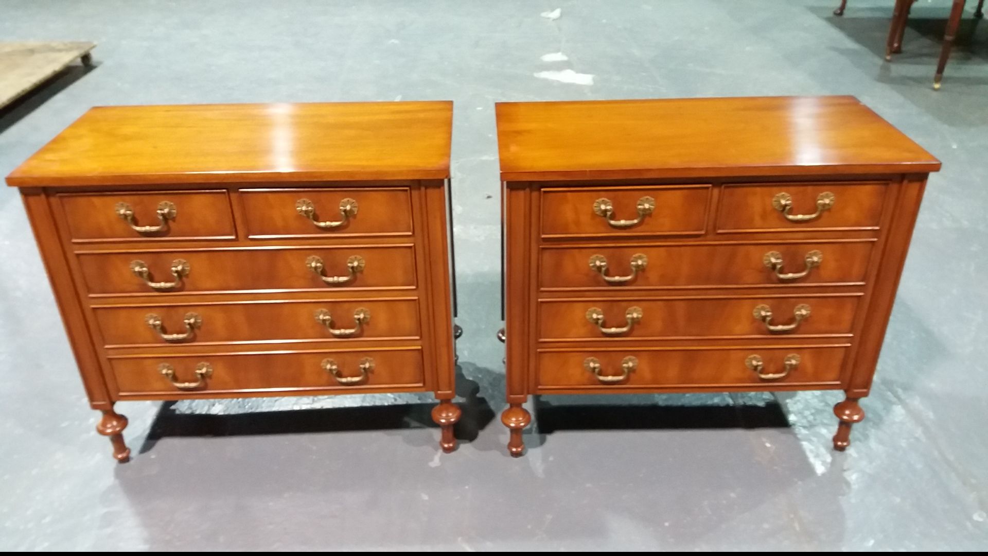 Arthur Brett Mahogany Bedside Chest