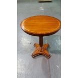 Arthur Brett Regency Style Circular Occasional Table