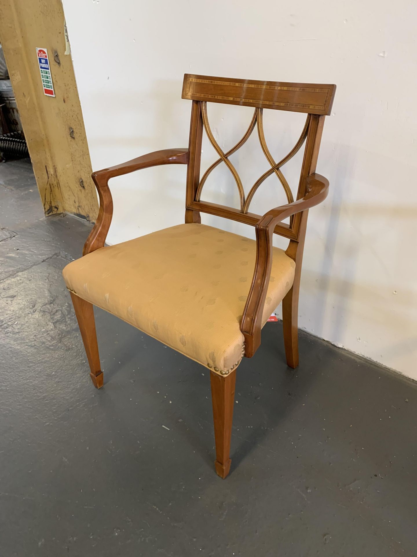 Arthur Brett Fruitwood Arm Chair - Image 2 of 3