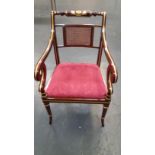 Arthur Brett Side Chair Regency Style