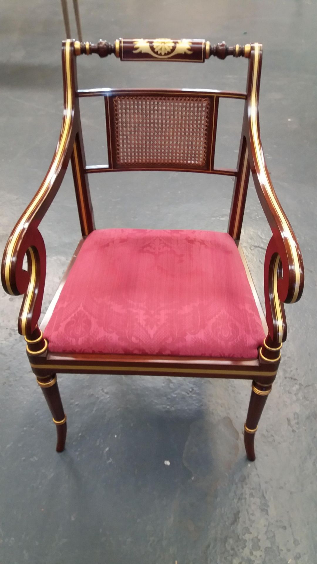 Arthur Brett Side Chair Regency Style