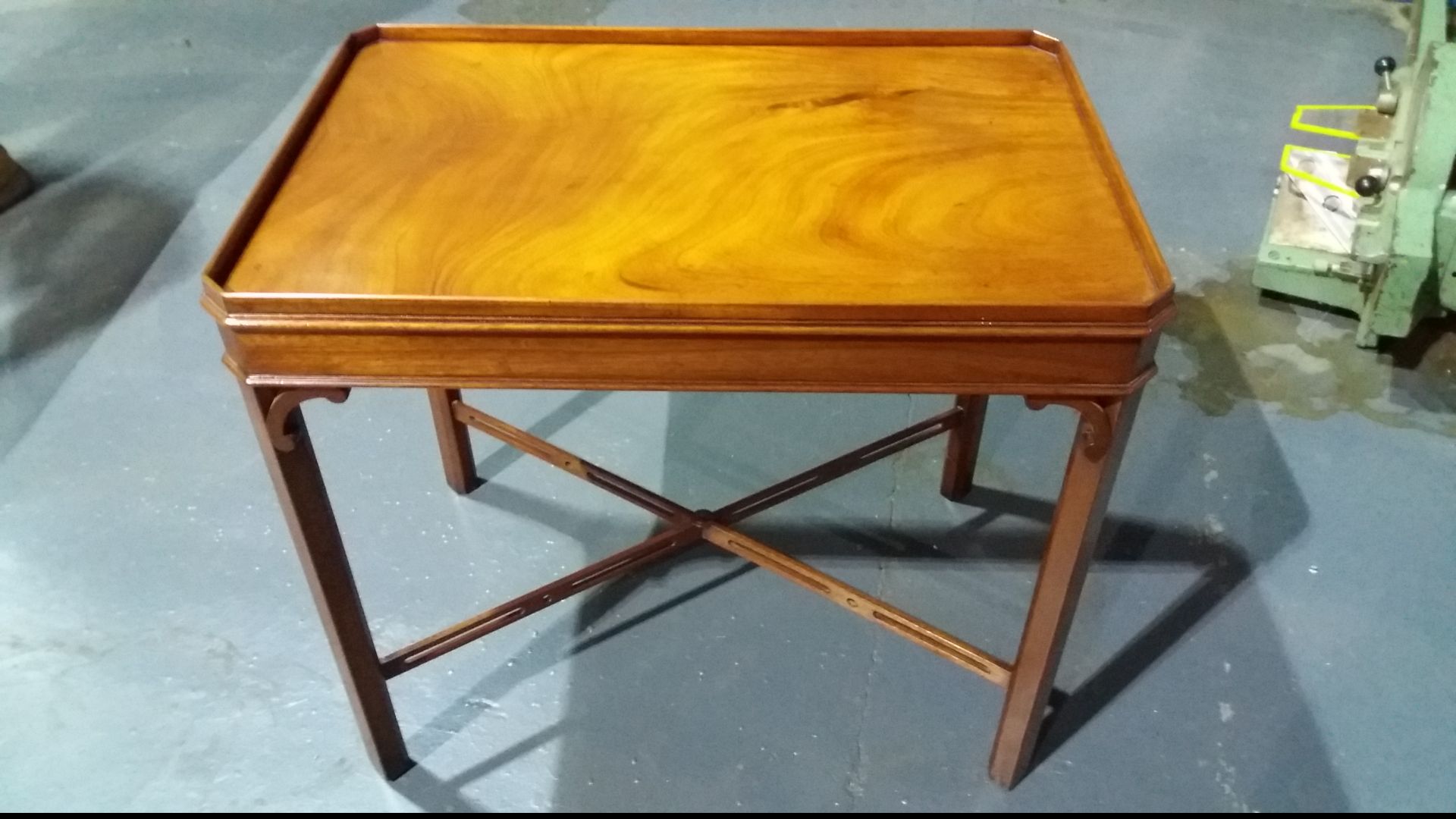 Arthur Brett Mahogany End Table