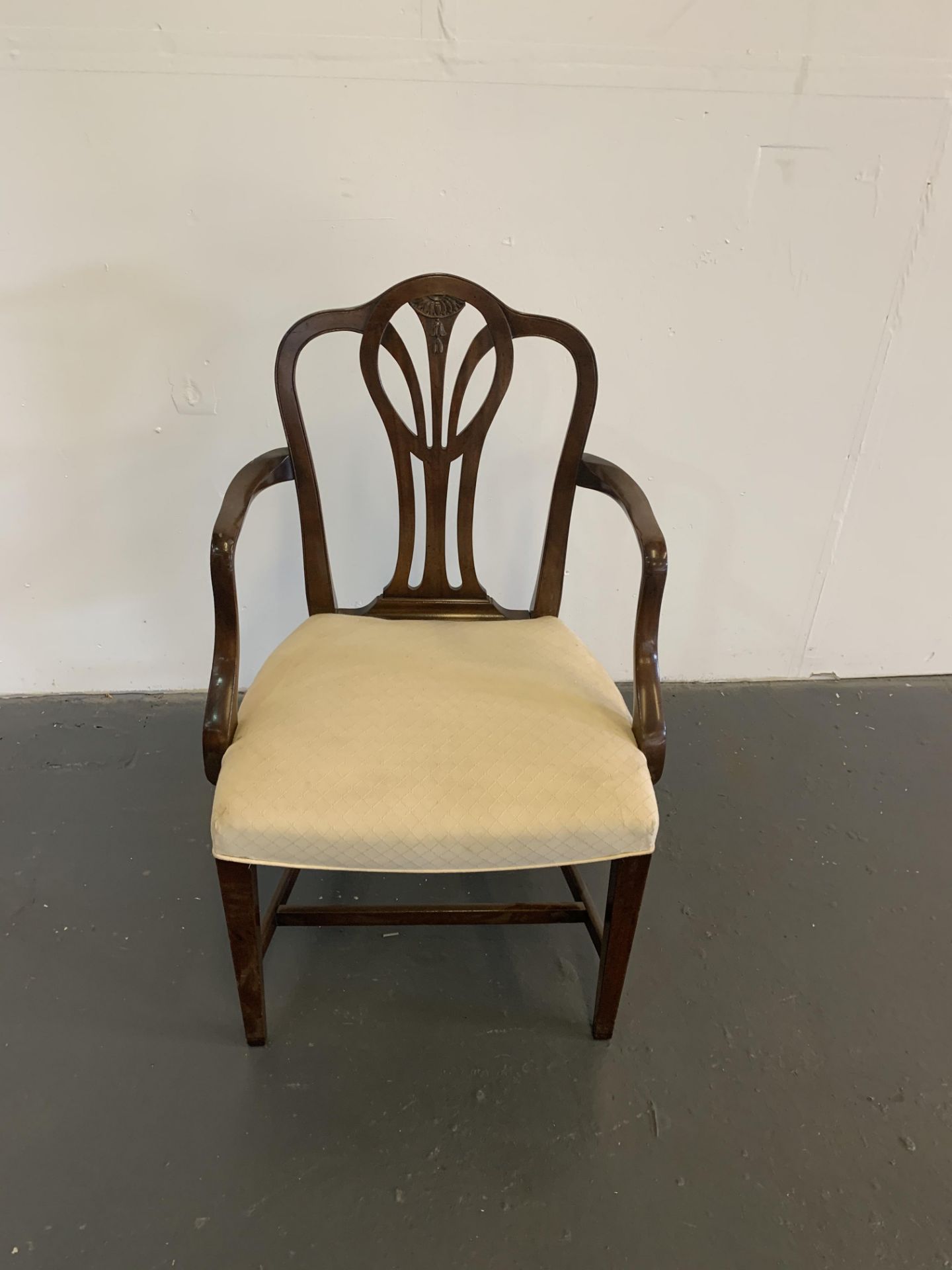 Arthur Brett Mahogany Arm Chair