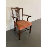 Arthur Brett Mahogany Sunbury Arm Chair