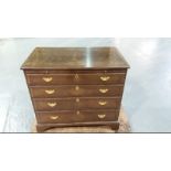 Arthur Brett Walnut Chest Of Drawers