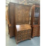 Arthur Brett George I Style Walnut Bureau