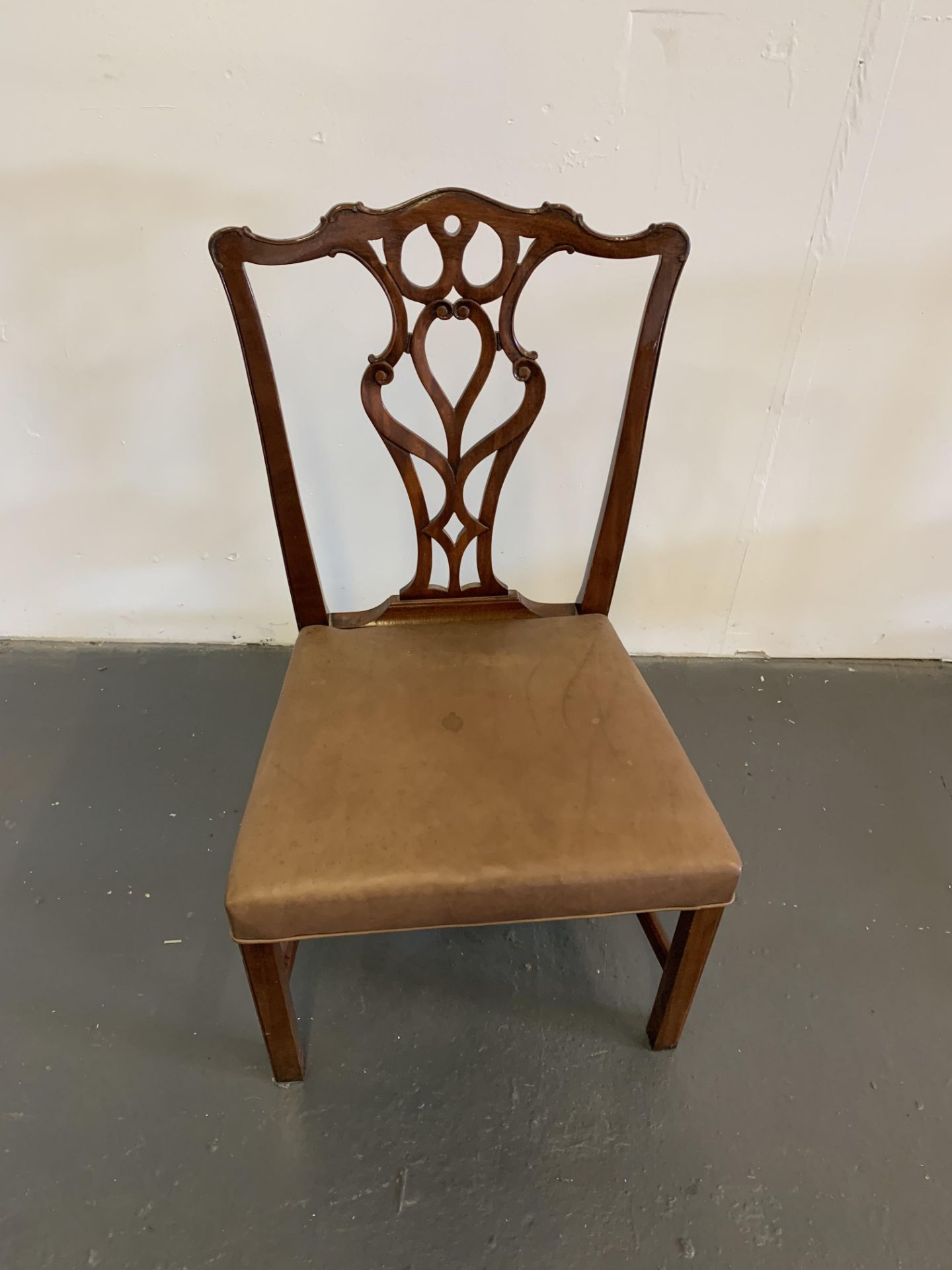 Arthur Brett Mahogany Side Chair - Image 2 of 3