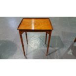 Arthur Brett Mahogany End Table