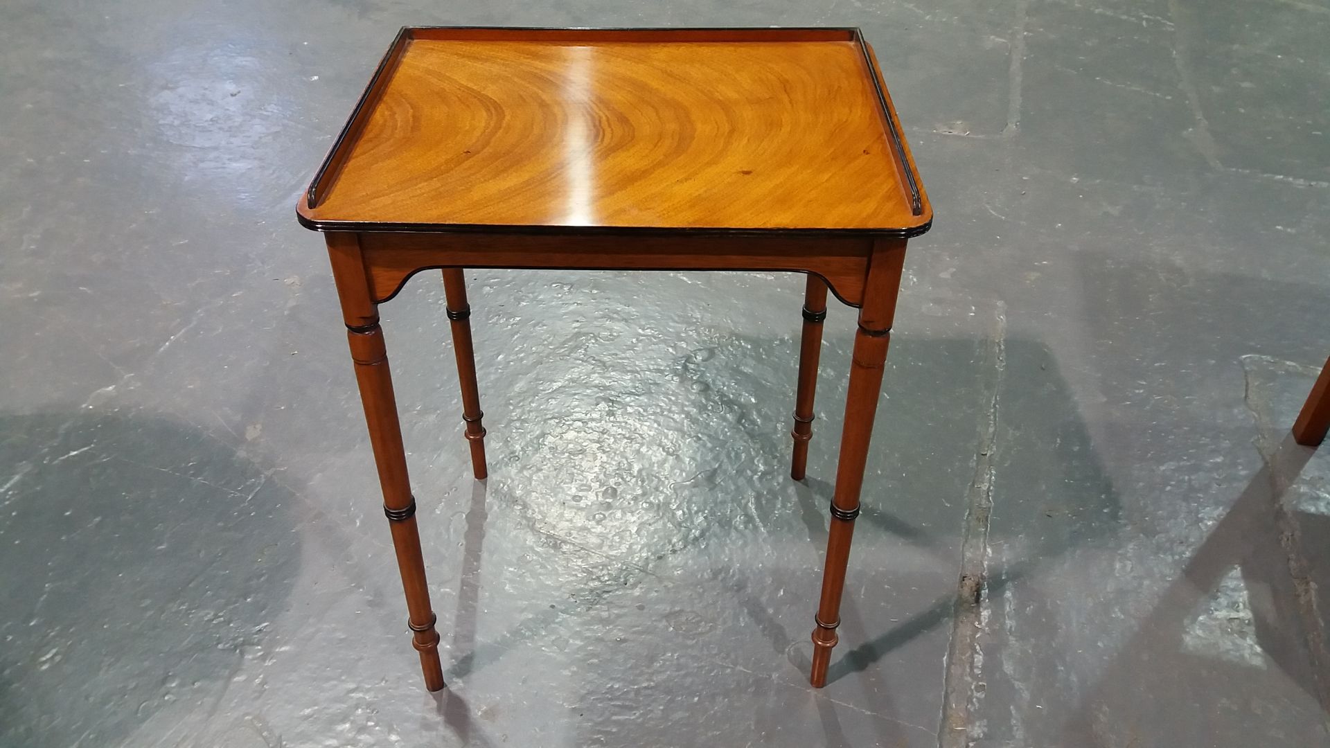 Arthur Brett Mahogany End Table