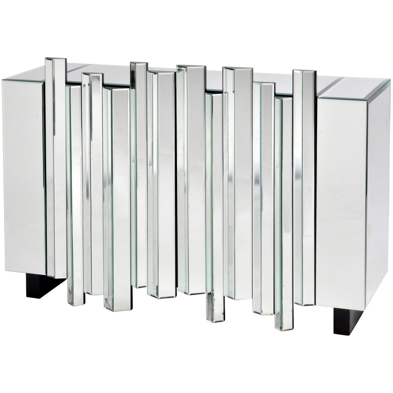 Crystalline Mirrored Cabinet