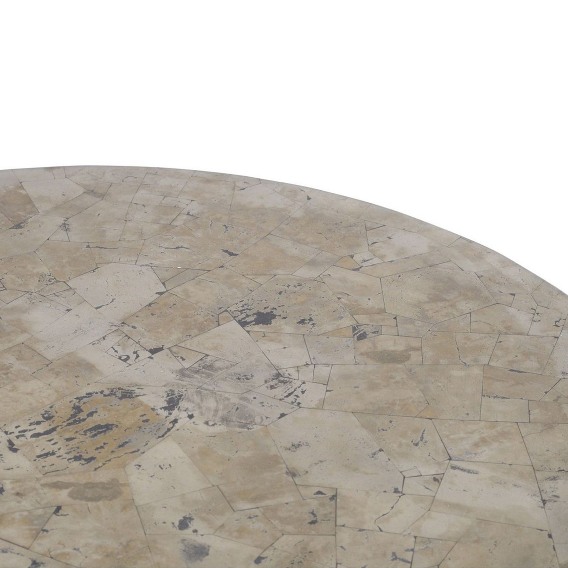 Astra Golden Pyrite & Black Side Table - Image 2 of 2