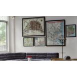 Capital Map New York These Unframed City Maps Pay Homage To Each City's History And The Life Stories