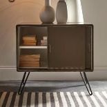 Kelly Hoppen Mondrain Nightstand A Simple Modern Nightstand In Khaki Lacquer Gives The Illusion Of