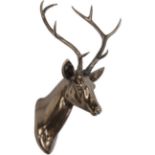 Bronze Stag Head