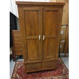 Soho Solid Wood Double Wardrobe With Base Drawer This Wardrobe will look stunning in your bedroom,