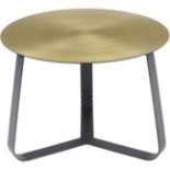 Bloomsbury Shiny Brass Coffee Table Small
