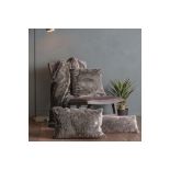 4 x Alaskan Wolf Feather Filled Cushion Grey Introduce Texture And Warmth Into Your Home With Our