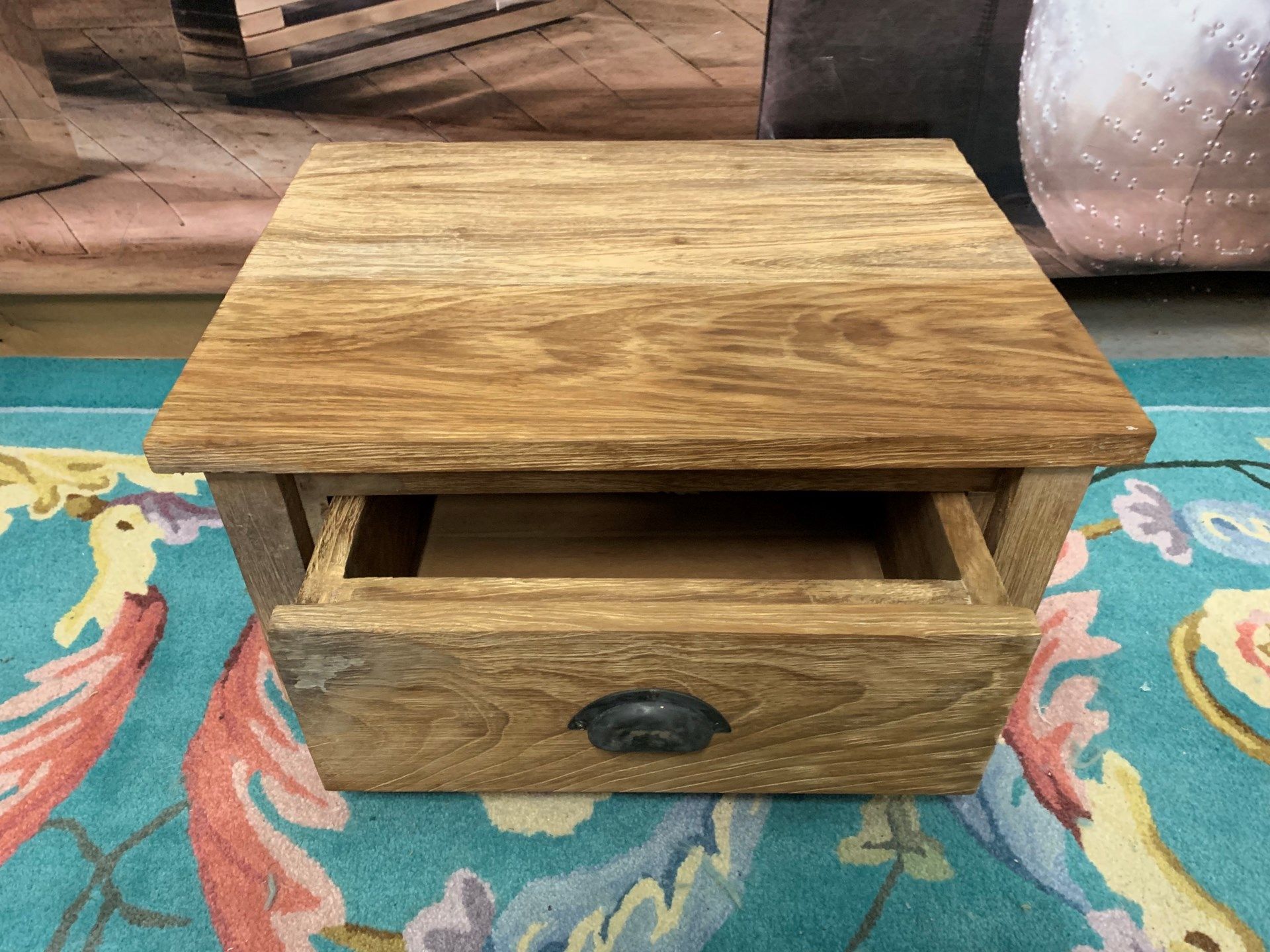 Floating Oak Night Stand 1 Drawer It Would Look Great As A Nightstand Bedside Table But We Think You