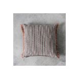 4 x Padma Cushion Feather Filled A Neutral Base With Subtle Ethnic Patterning Gives The Cushion