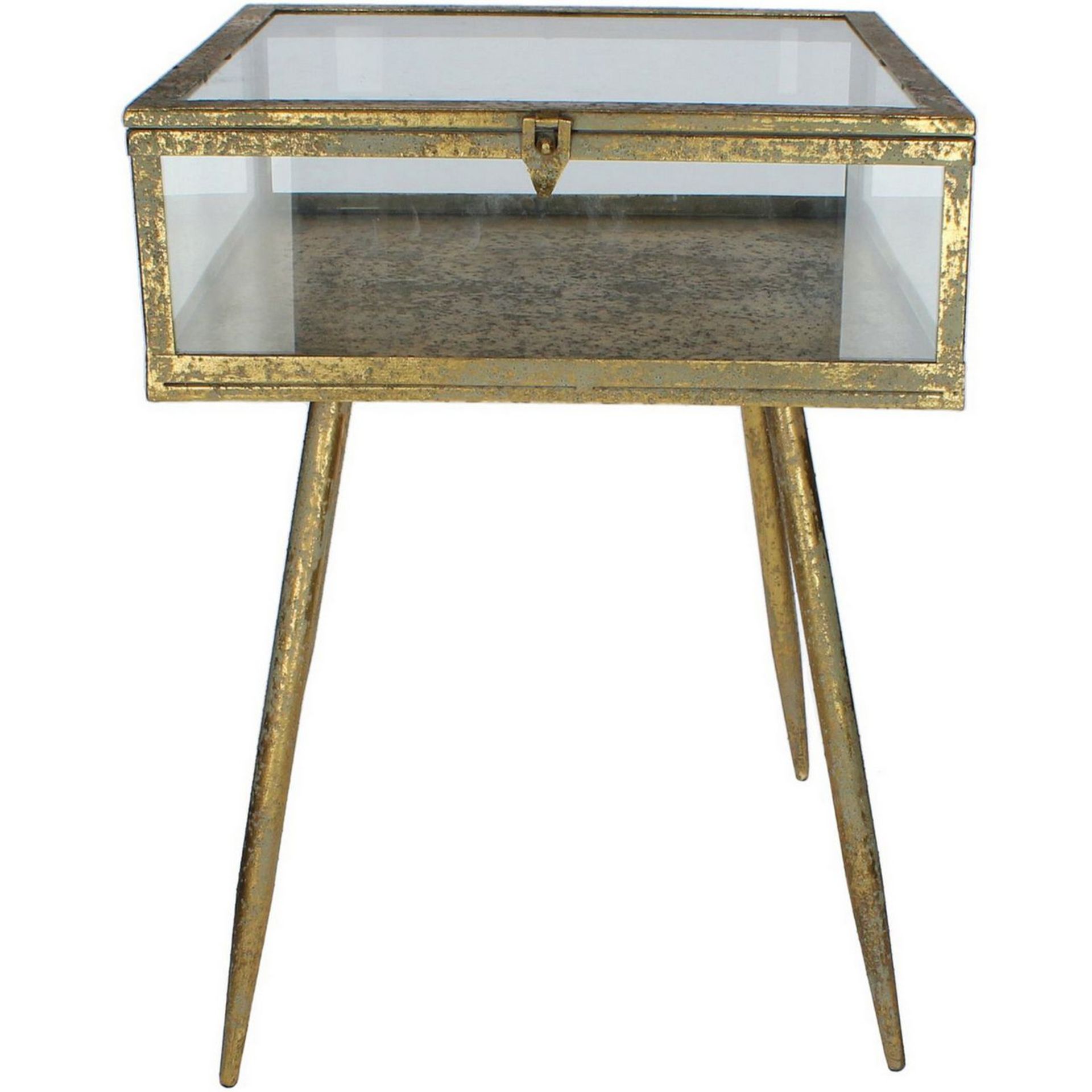 Cohan Side Table in Gold