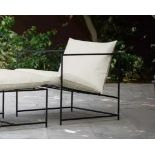 Kennington Garden Chair, Matt Black & Cushion By Swoon Editions When Your Patio's More Lambeth