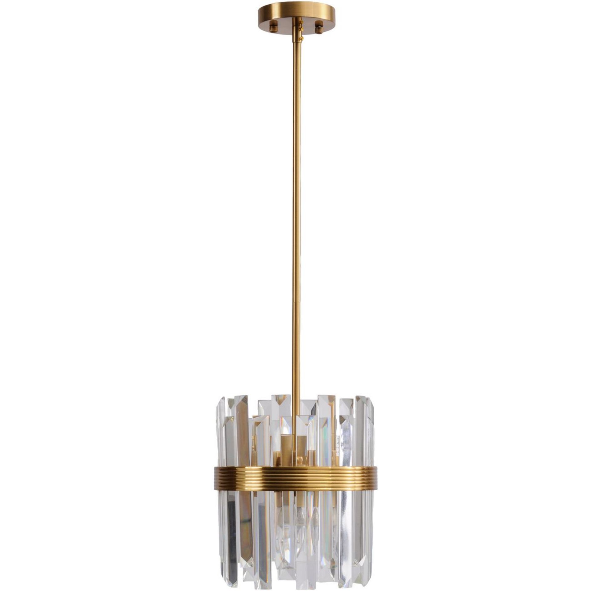 Crystal Pendant Light E14 40W 4 - Image 2 of 2