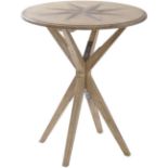 Amerigo Mindi Wood Side Table