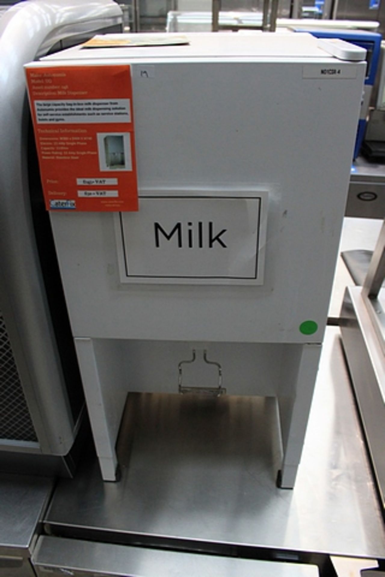Autonumis UG Chilled Milk Dispenser ( Location AN 248)