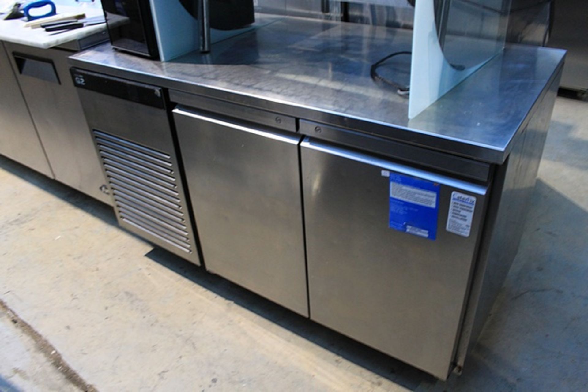 Foster EP1/2L G2 PRO Stainless Steel 2 Door Counter Fridge Hygienic and easy to clean counter