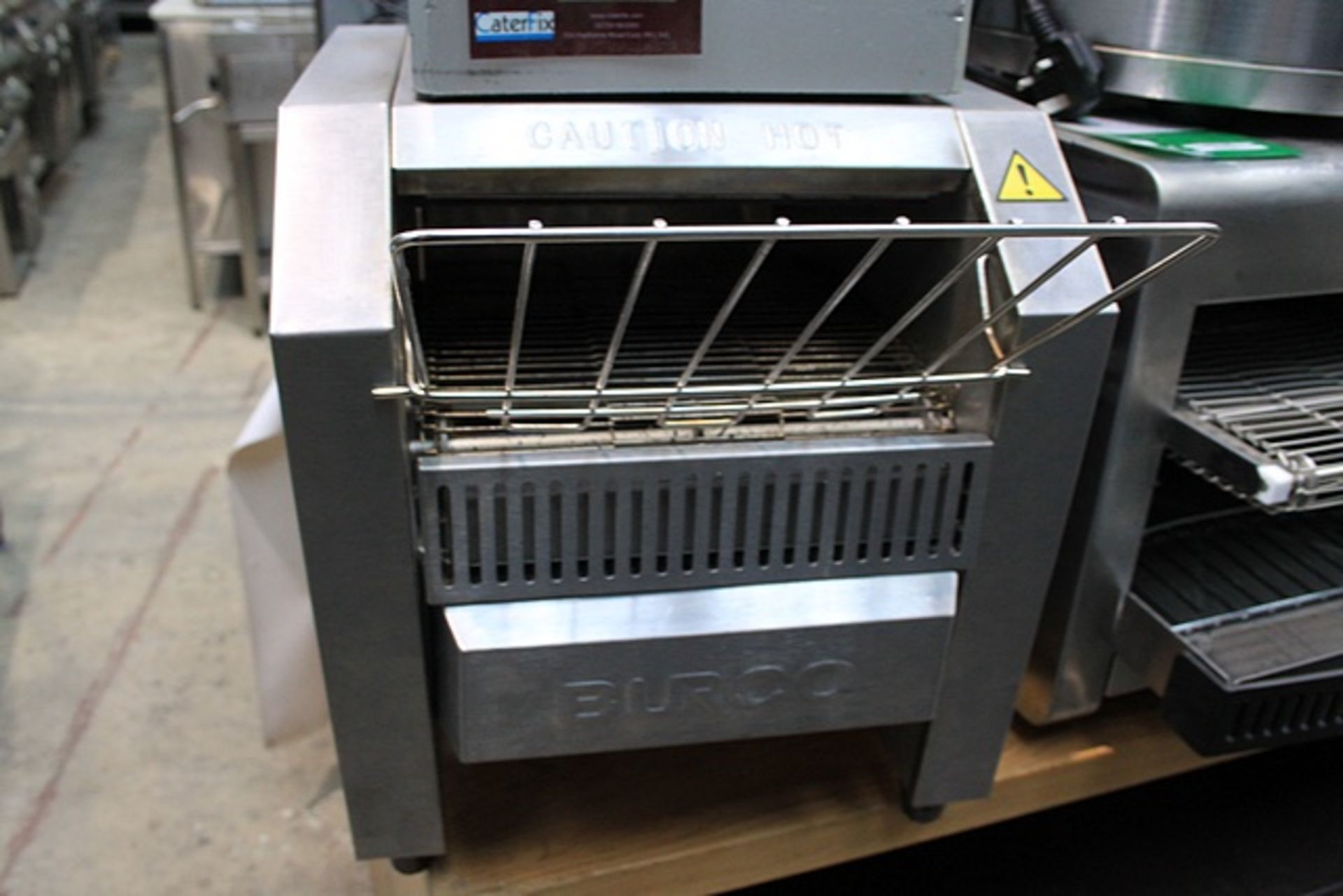 Burco BCTSC101 Conveyor Toaster Conveyor Toaster ideal for toast, buns, muffins and all bread