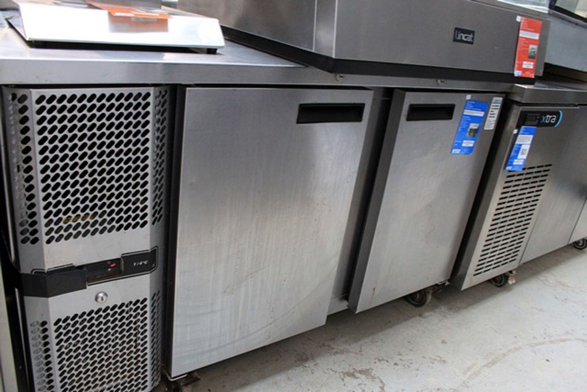 Precision Stainless Steel 2 Door Counter Chiller ( Location RE18-00623)