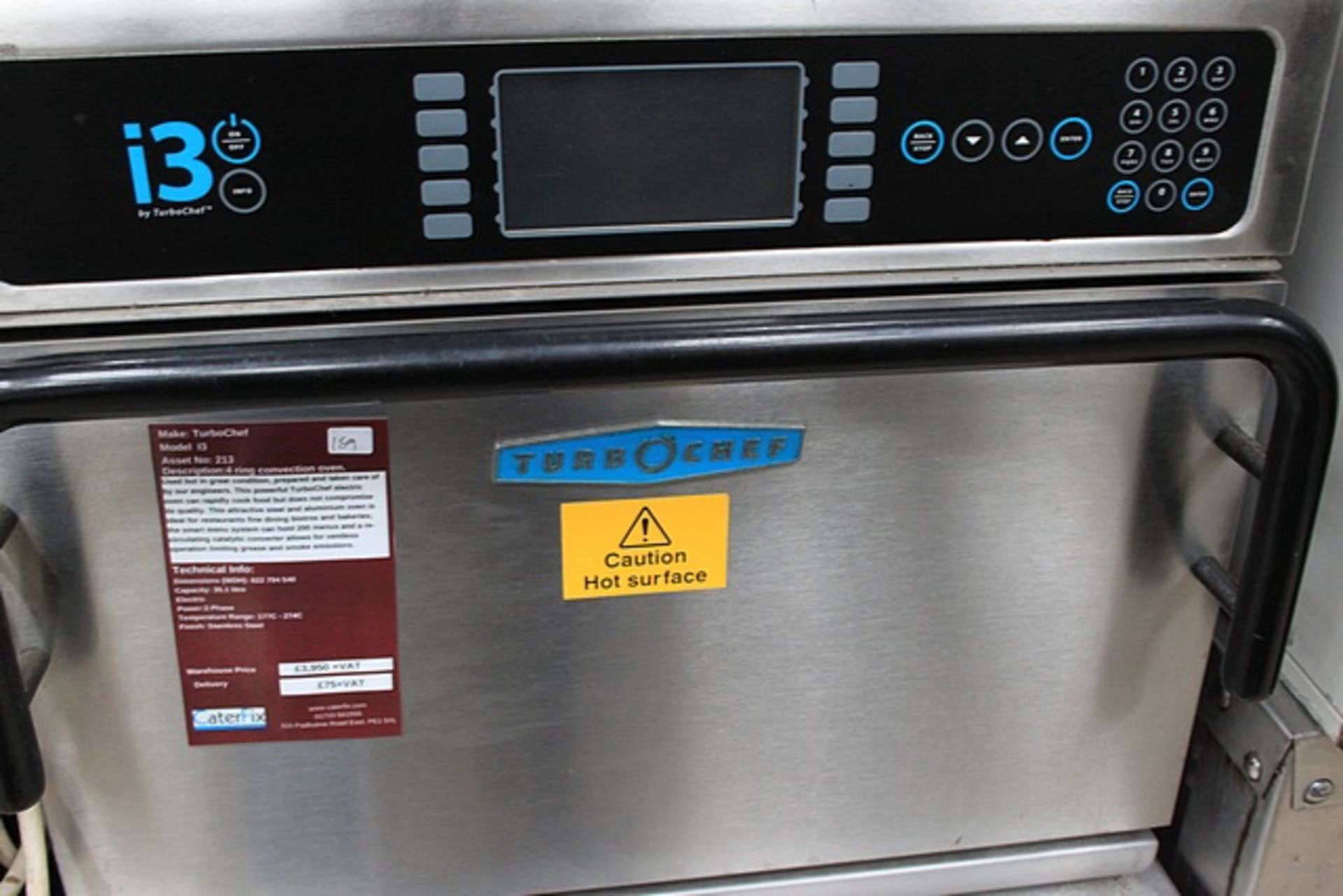 Blue Seal TurboChef Electric convection Oven Used but in great condition, prepared and taken care of