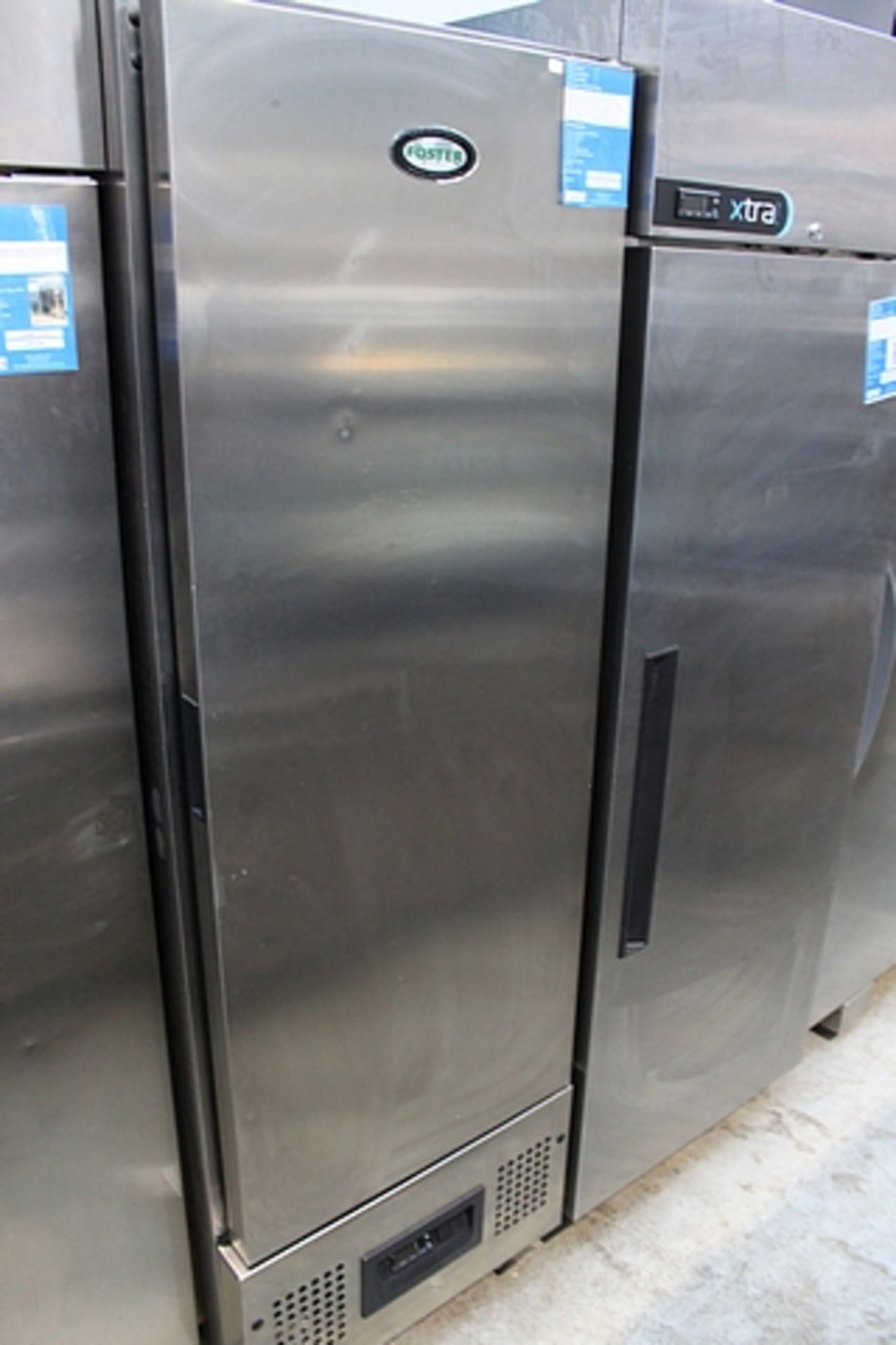 Foster FSL400H Stainless Steel Single Door Upright Slimline Fridge Where space is a prime concern