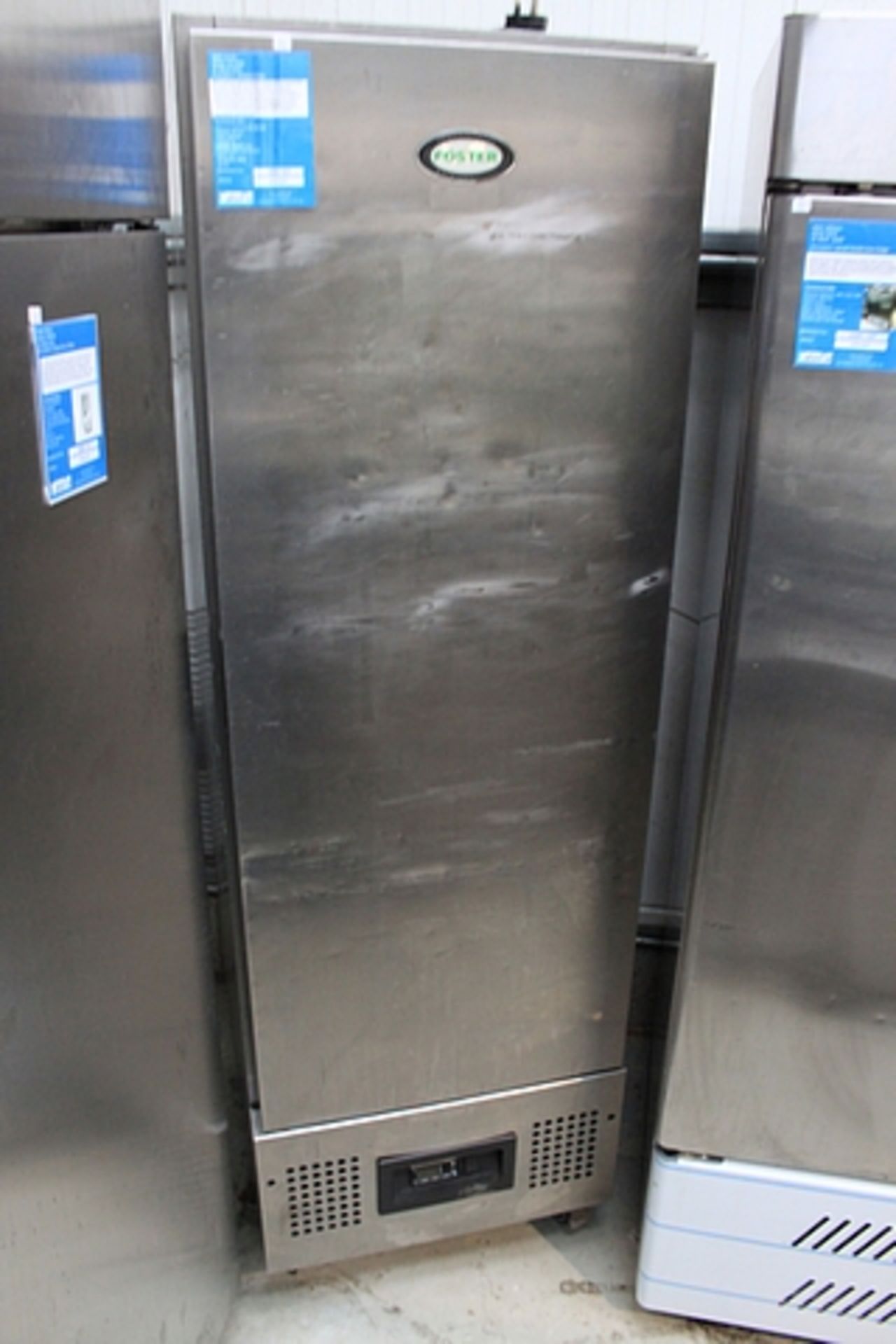 Foster FSL400H Stainless Steel Single Door Slim Line Fridge Where space is a prime concern a