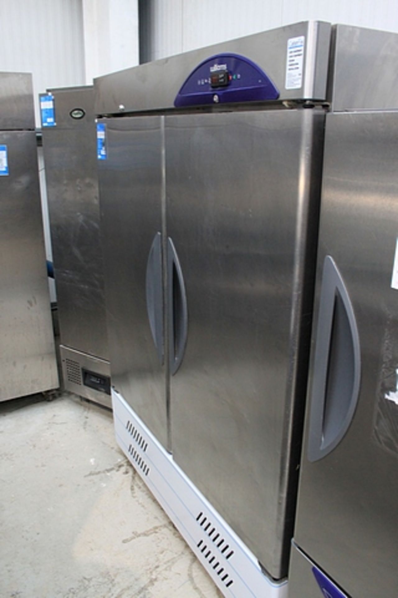 Williams M232 Stainless Steel 2 Door Upright Fridge SN 0305/336313 ( Location RE18-01020)