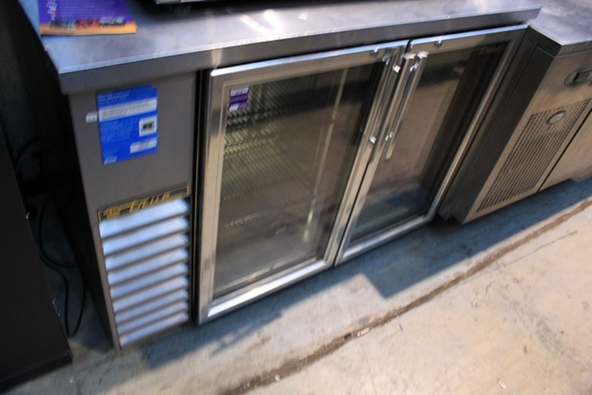 True T88-24-48G-S-LD Sliding 2 Door Back Bar Cooler Trueâ€™s refrigerated back bar coolers are