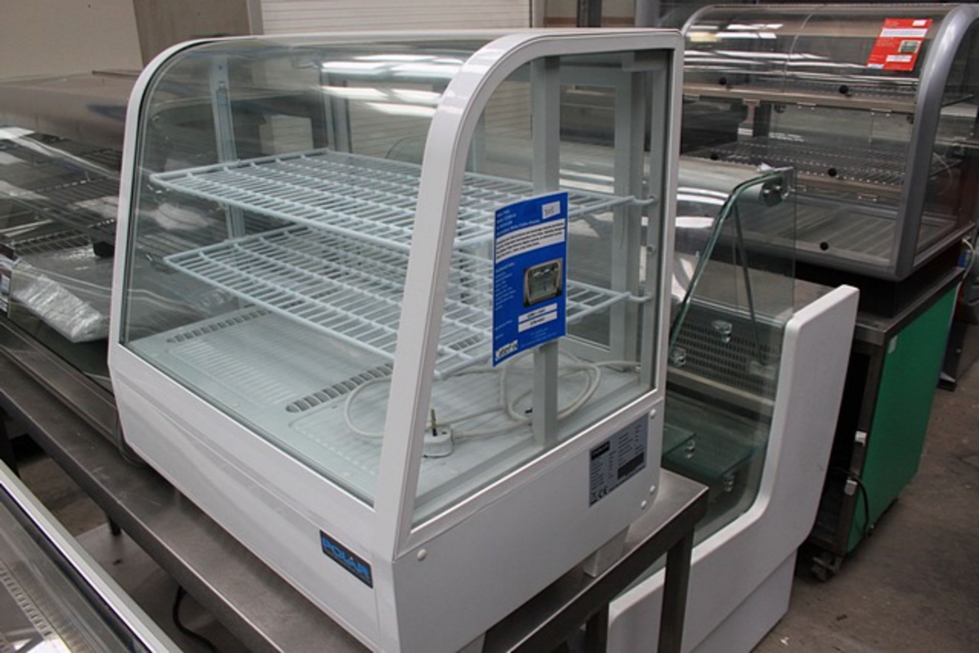 Polar CC666-02 White Chiller Display Unit Showcase your best products and encourage impulse