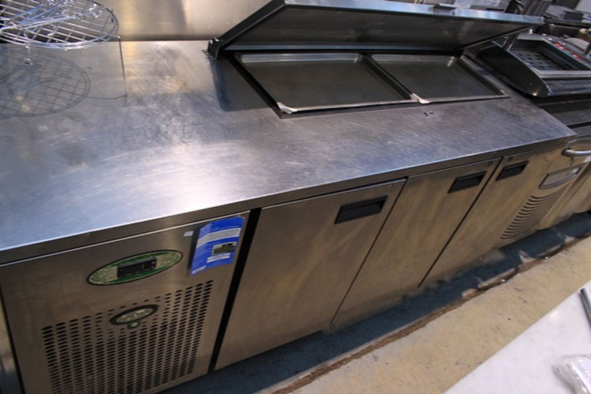 Foster EPRO1/3H Stainless Steel 2 Door Refrigerated Counter With Saladette Designed and engineered