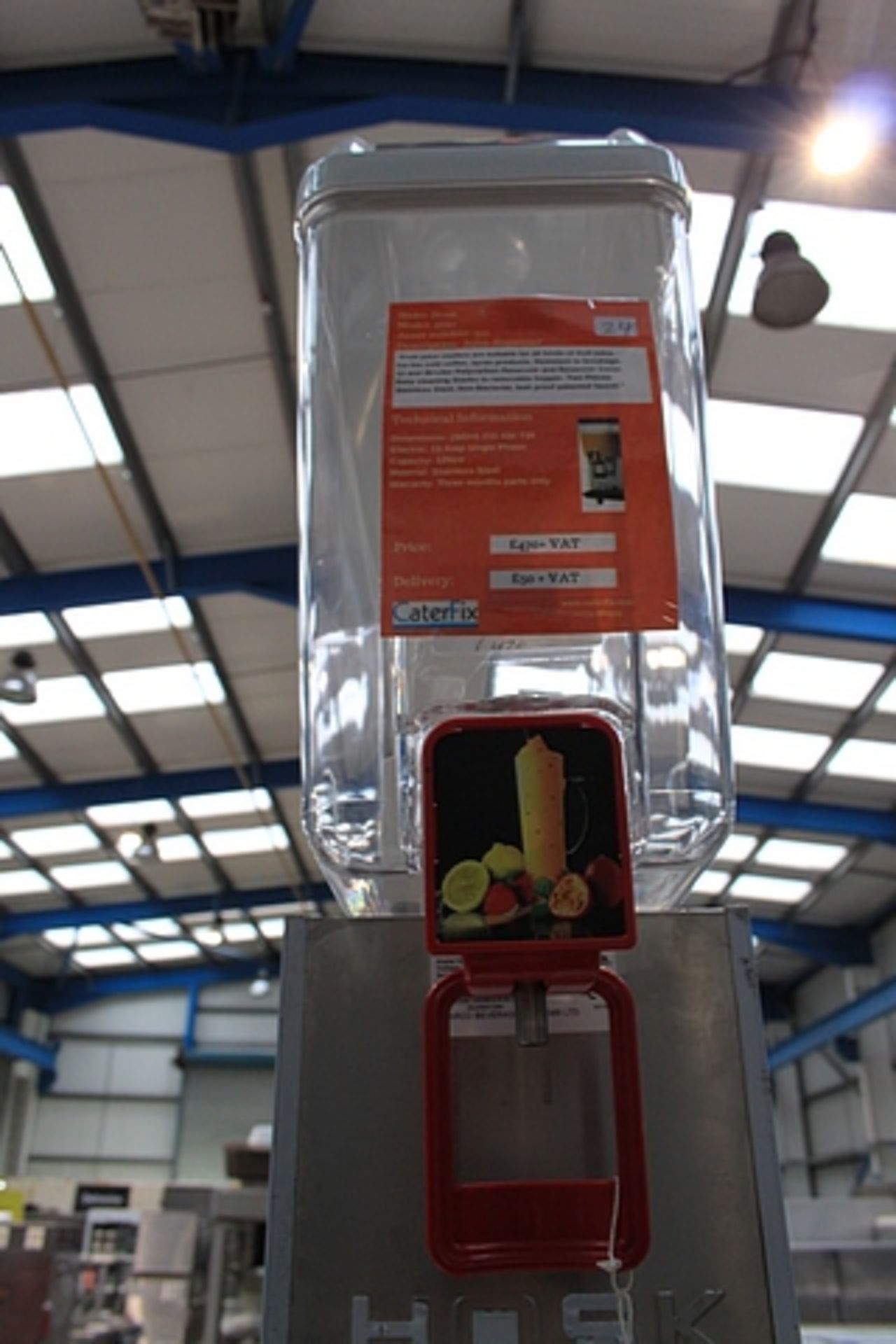 Hosk 20X1 Juice Dispenser Single Head The new HOSKSPRAY cold drink dispenser can refrigerate and