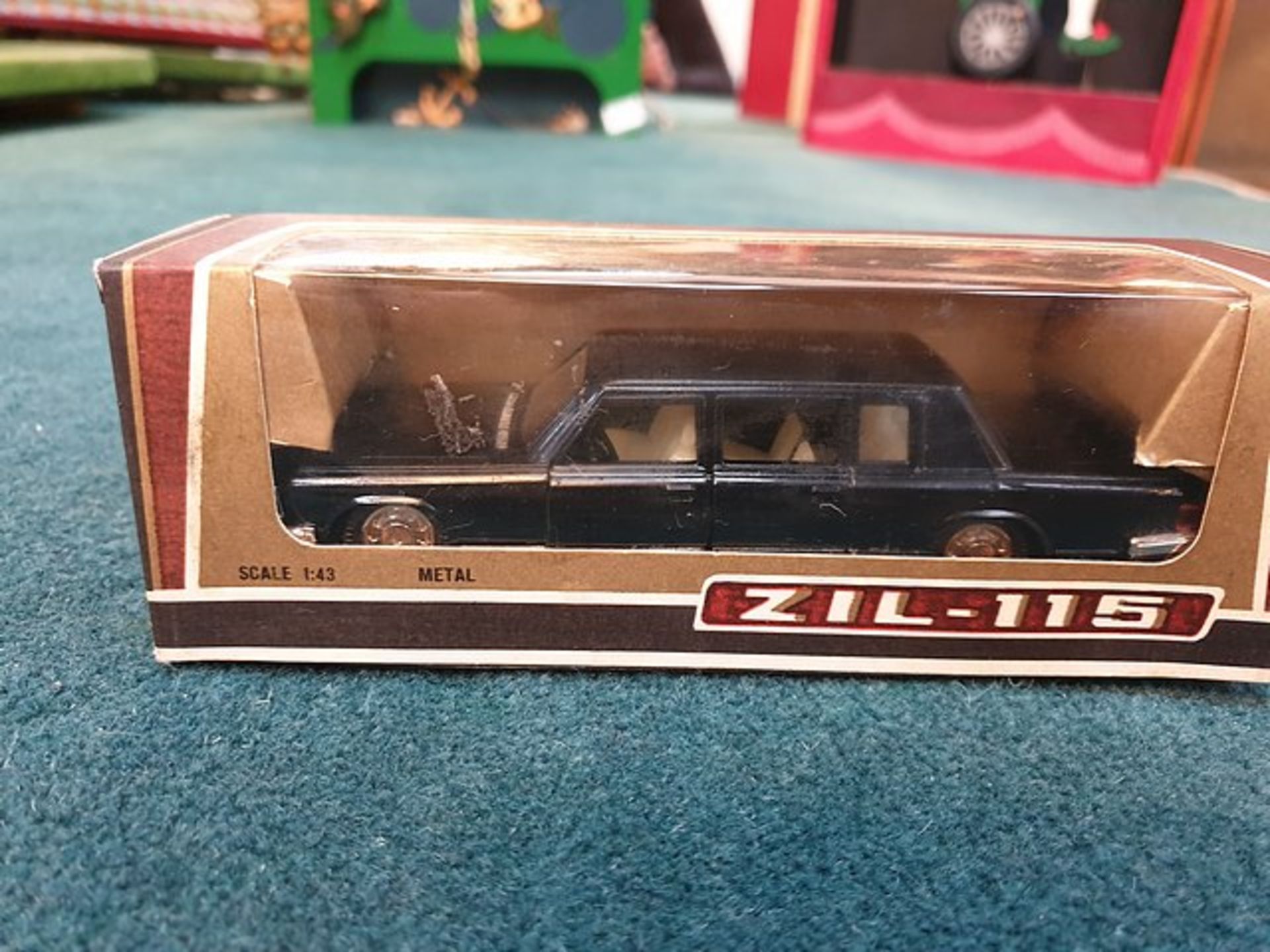 Novoexport (Russia) Diecast Made In USSR Russian ZIL.115 Limousine Scale 1/43 Boxed