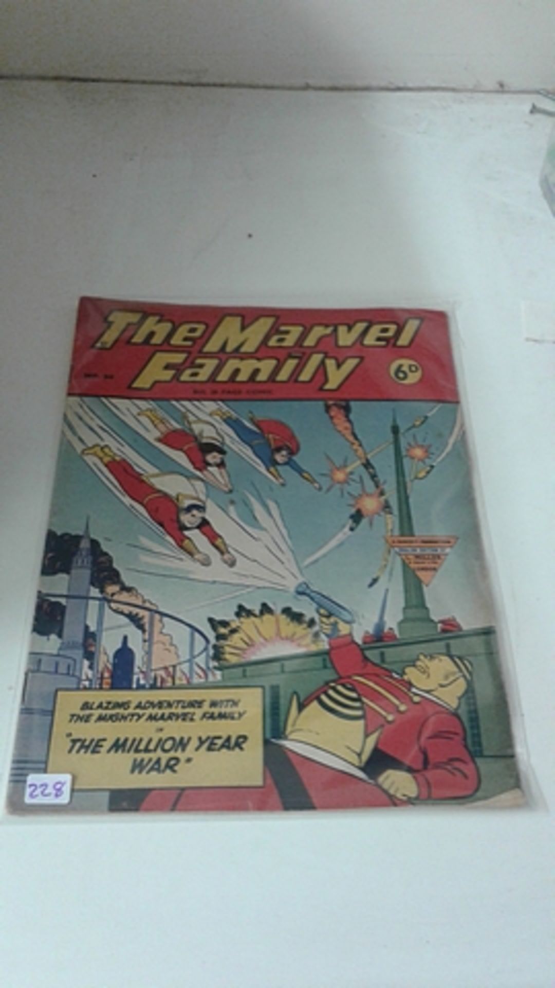 The Marvel Family #68  L. Miller and Son, 1950 Series  (Location RG231)