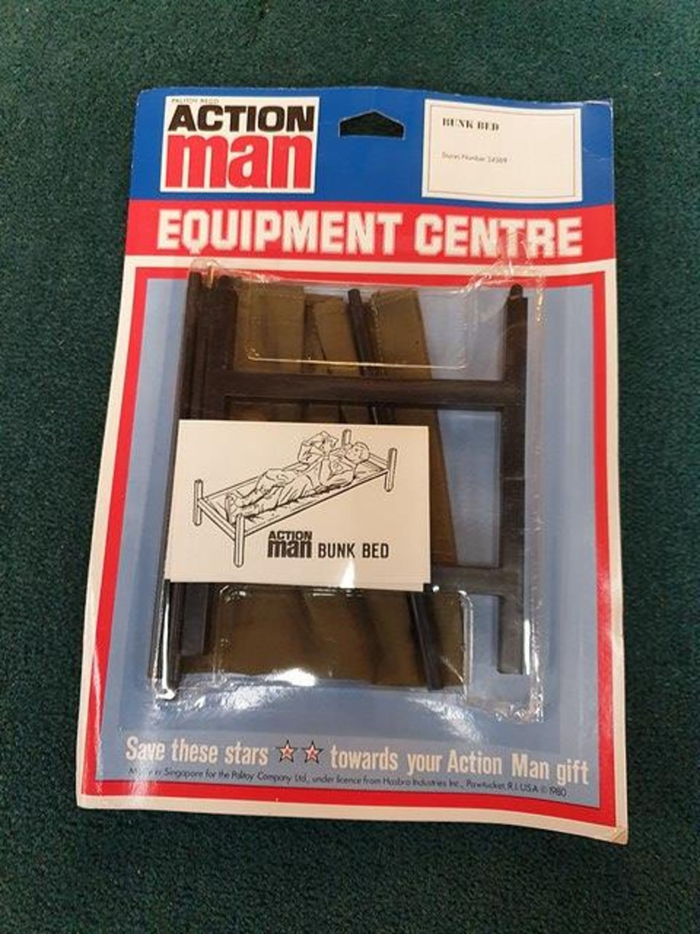 Palitoy Action Man Equipment Centre Action Man Bunk Bed In Original Packaging 1980s