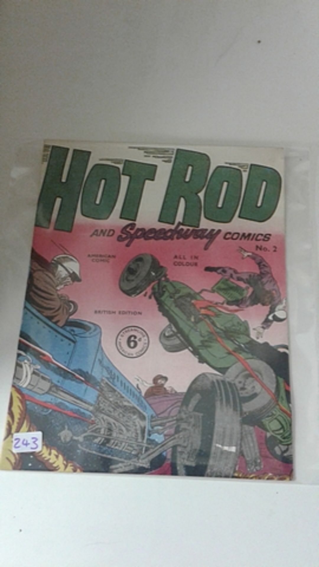 Hot Rod and Speedway Comics (Hillman, 1952 series)#2 Souped up Spite Sep-52 (Location RG243)