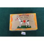 Mole 1950s Large Diecast Muffin The Mule Puppet With An Amazing Hand Painted Illustrated Box.
