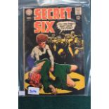 DC Comics Secret Six #6 Feb â€“ March 1969 The Victim Is A Killer! Jack Sparling Artwork (Loc RG