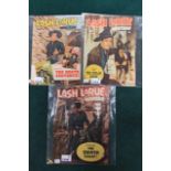 6 x Issues Lash Larue Western Comic issue numbers #50, 51, 52, 56, 60 and #61 L. Miller & Son,