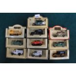 10 X Lledo Days Gone Diecasts All Complete In Boxes. Comprising Of; 32002 1907 Rolls-Royce Silver